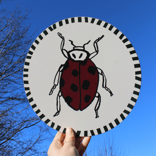 Image showing the Ladybird Placemat, D28cm, Multi product.