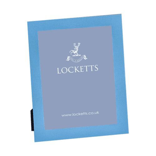 Image showing the Hungerford Unmounted Photo Frame, 8 x 10", Light Blue product.