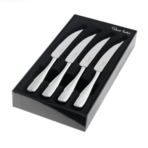 Image showing the Warwick Bright Set of 4 steak knives, Stainless Steel product.