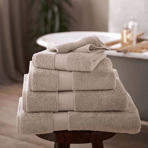 Image showing the Luxury Egyptian Cotton Bath Towel, Feather Grey product.