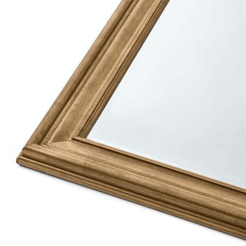 Image showing the Fleming Rectangular Mirror, H124cm, Gold product.