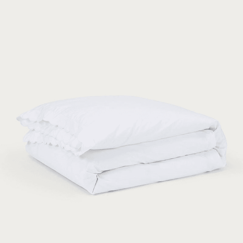 Madalena Double Duvet Cover, White