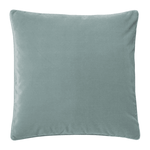 Image showing the Plain Velvet Cushion cover, 51cm sq, Gainsborough Blue product.