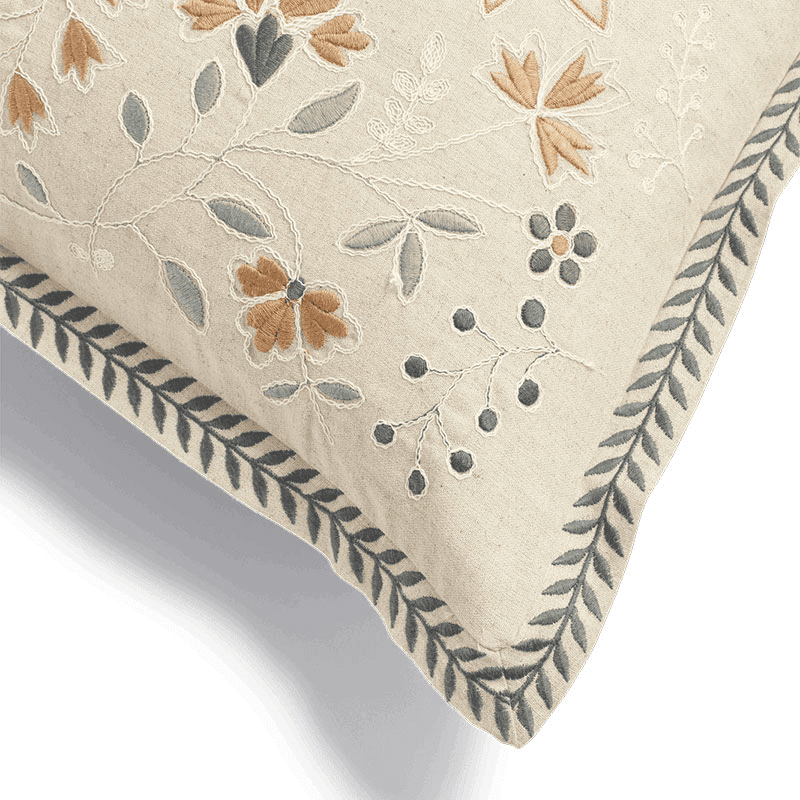 Primula Cushion Cover, 51 x 51cm, Natural
