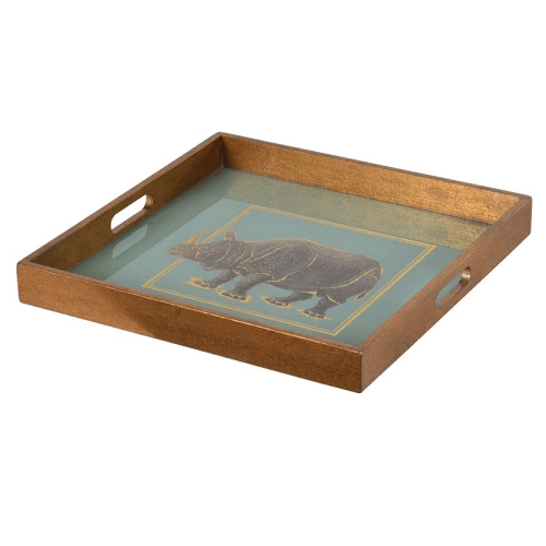 Image showing the Rhino Square tray, 40 x 40cm product.
