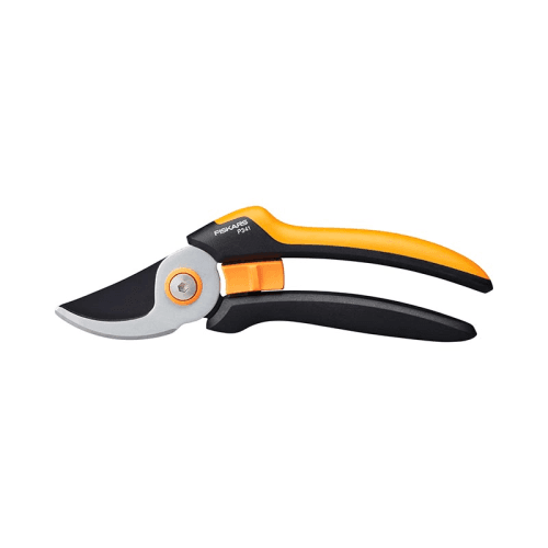 Image showing the Solid Bypass Pruner Large P341, Black/Orange/Silver product.