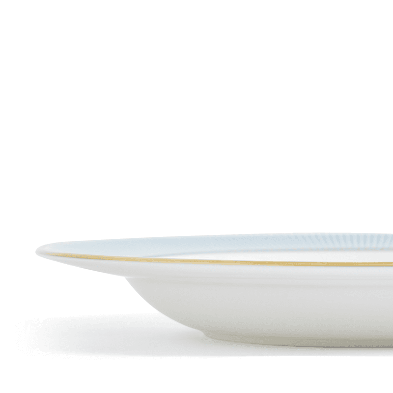 Helia Rimmed Soup Plate, D23cm, Mint Green