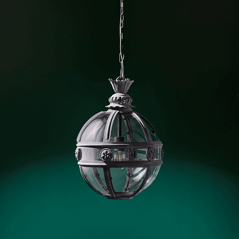 Regular Buster, 62 x 47cm, Aged Verdigris