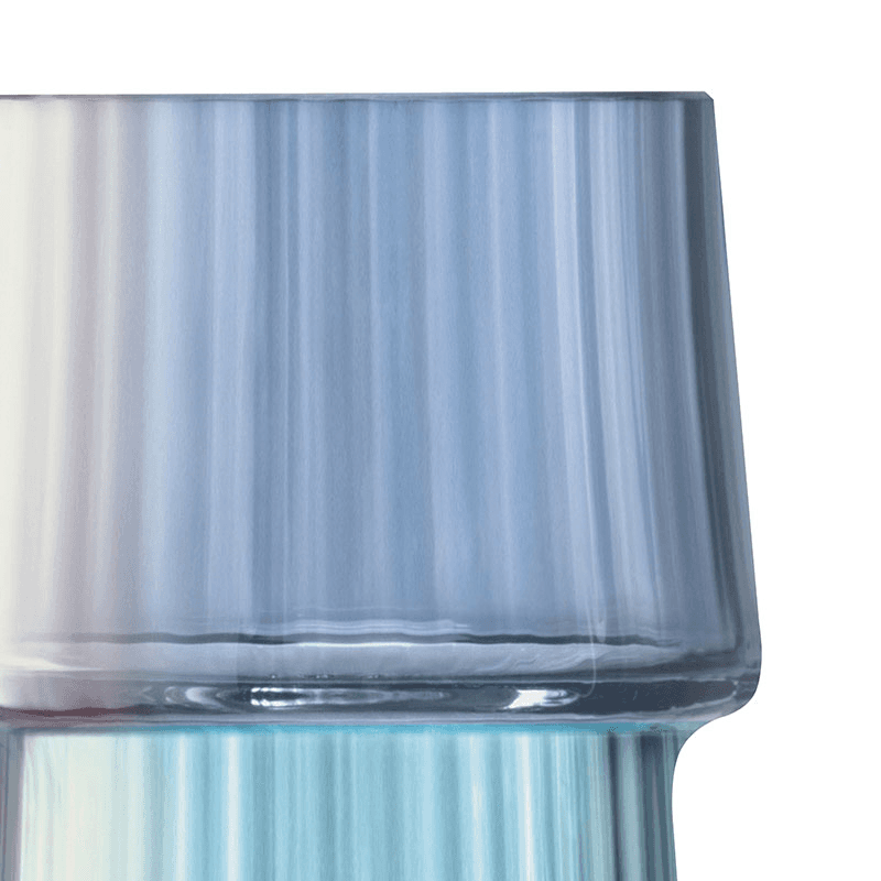 Gems Vase, H12cm, Sapphire