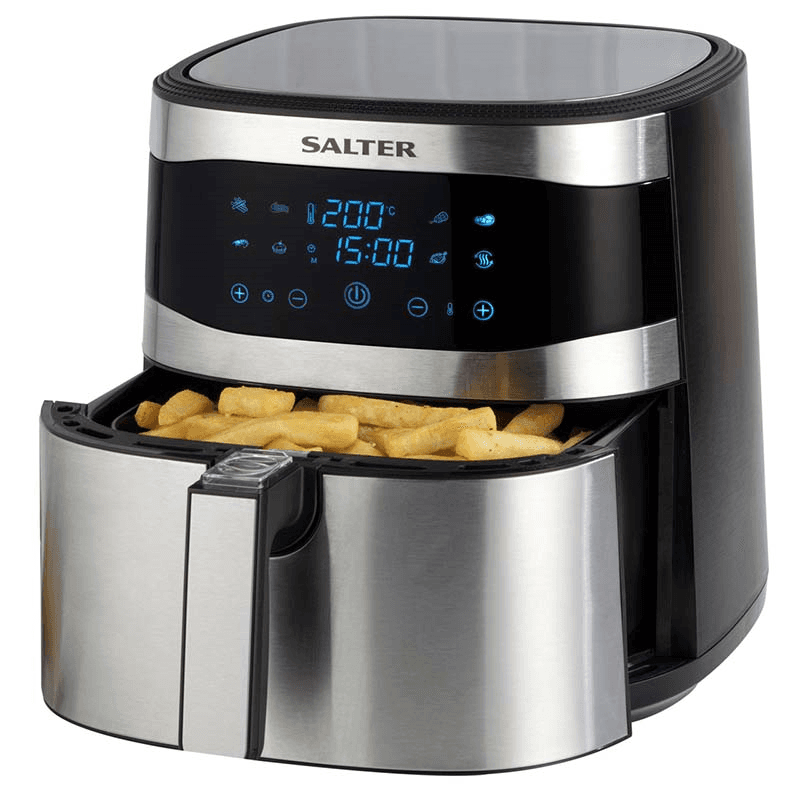 XXL Hot Air Fryer, 8L, Black
