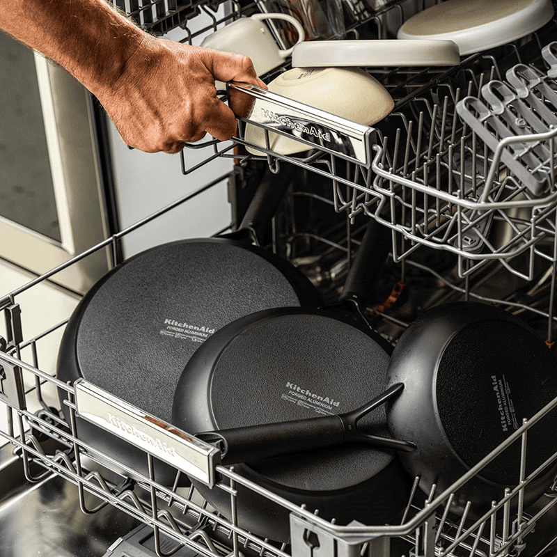 Classic Forged - Ceramic Non-Stick Frying Pan Set, 20cm, 24cm & 28cm, Black