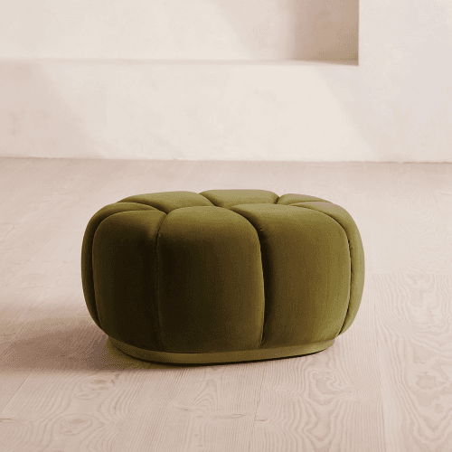 Image showing the Garret Footstool, Olive product.