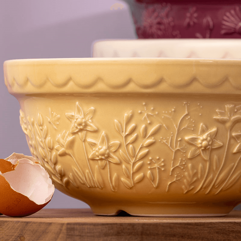 In The Meadow Daffodil Mixing Bowl, D21cm, Yellow