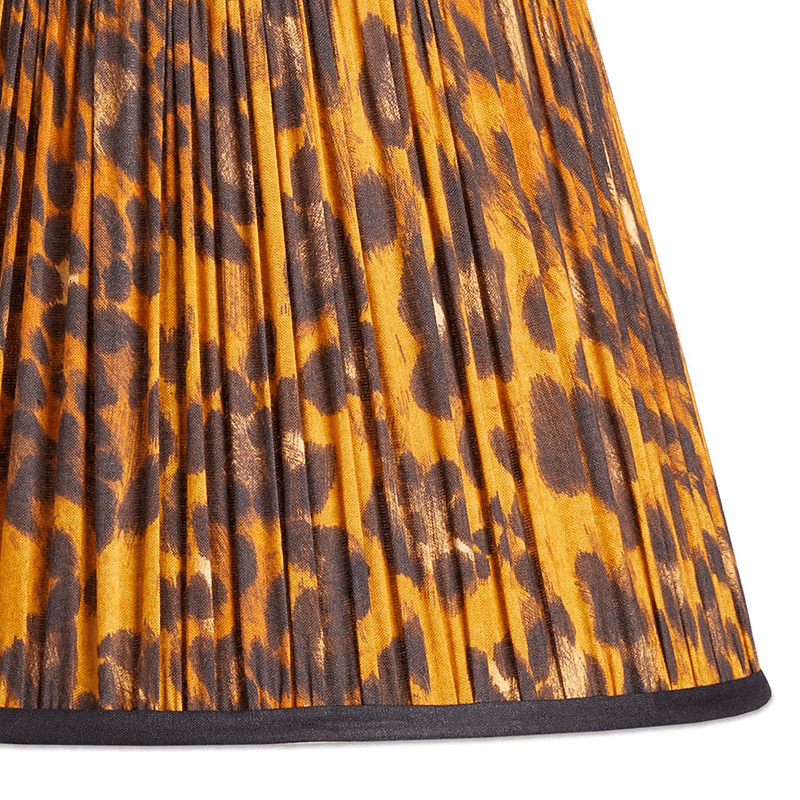 Straight empire Shade, 50cm, classic Leopard Love by Matthew Williamson