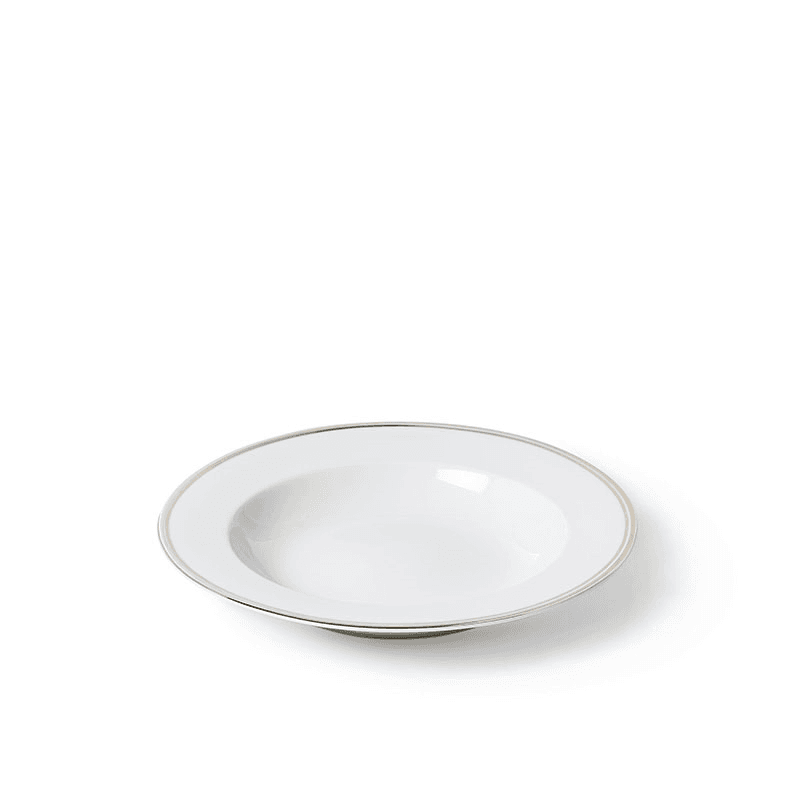 Wilshire Soup Bowl, D23cm, Platinum