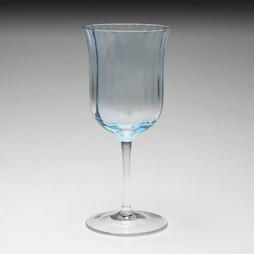 Image showing the Corinne Water Goblet, 320ml, Blue product.