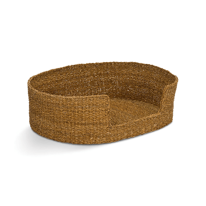 Brading Set of 2 Pet Beds, Natural