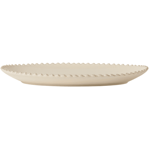 Image showing the Pearl Oval Platter, D34cm, Cream product.