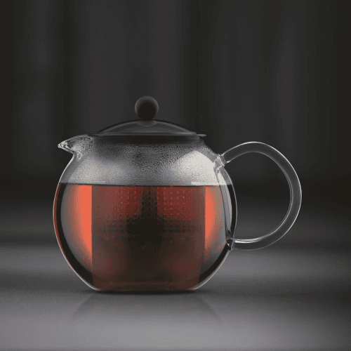 Image showing the Assam Tea press, 1.5 litre, Black/Clear product.