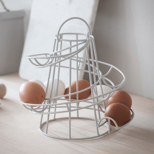 Image showing the Egg run in chalk, Chalk/Steel product.