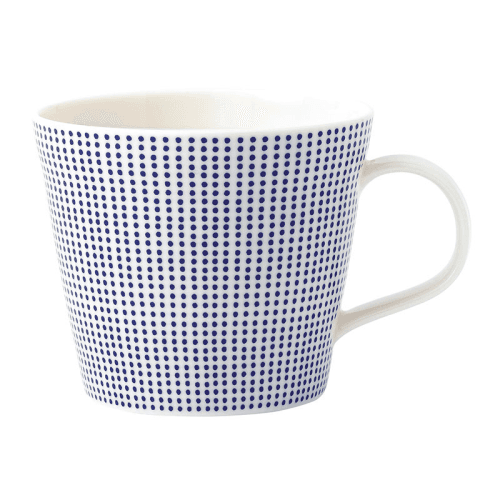 Image showing the Pacific - Dots Mug, 45cl, Blue product.