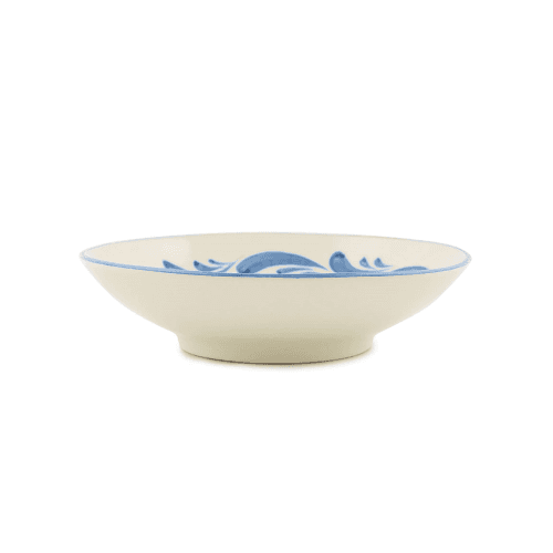 Image showing the Celia Set of 6 Pasta Bowls, D22cm x H 5.5cm, Denim Blue product.