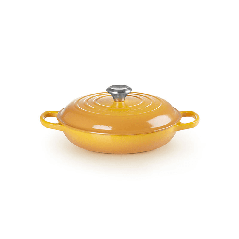 Signature Cast Iron Shallow Casserole, 26cm, Nectar