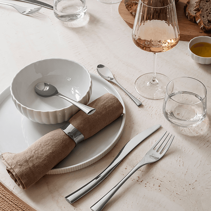 Cobra 24 Piece Cutlery Set, Silver