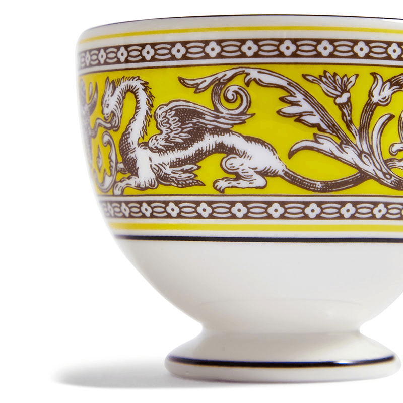Florentine Teacup and Saucer, 174ml, Citron