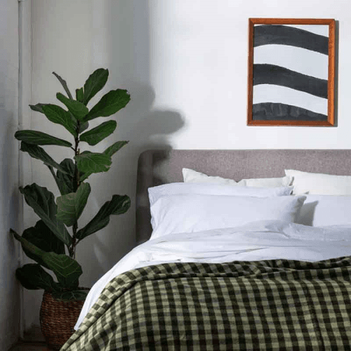 Image showing the Washed Cotton Percale Pair of Standard Pillowcases, White product.
