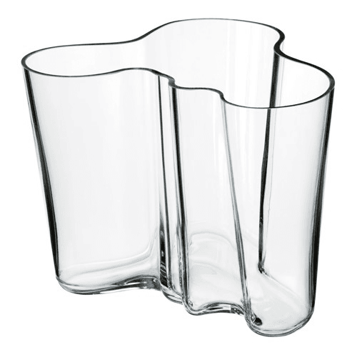 Image showing the Alvar Aalto Vase, 16cm, clear product.
