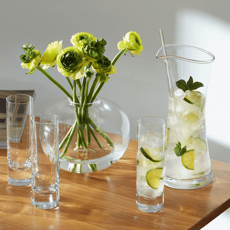 Bar Long Drink Glasses Set of 2, 250ml, Clear