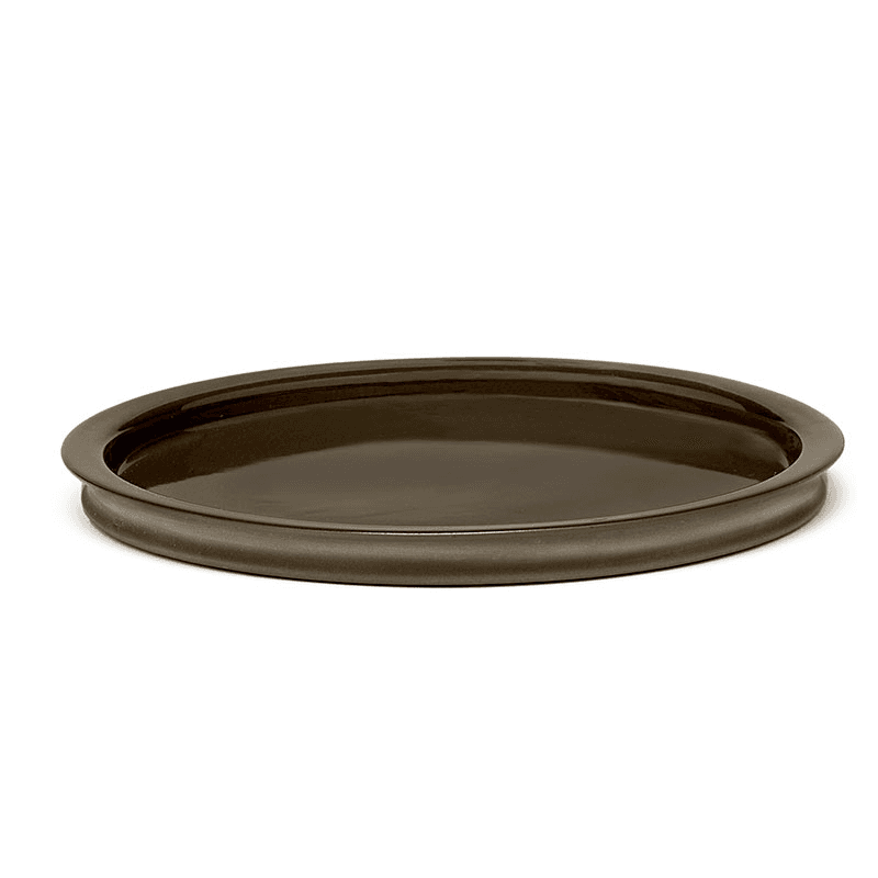 Dune Dinner Plate, D28cm, Slate