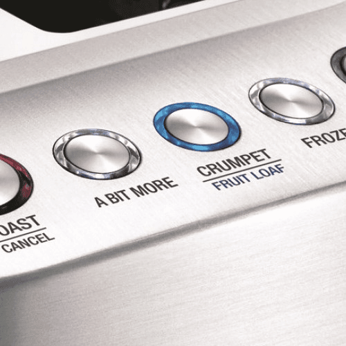 The Smart Toast 4 slice toaster, Stainless Steel