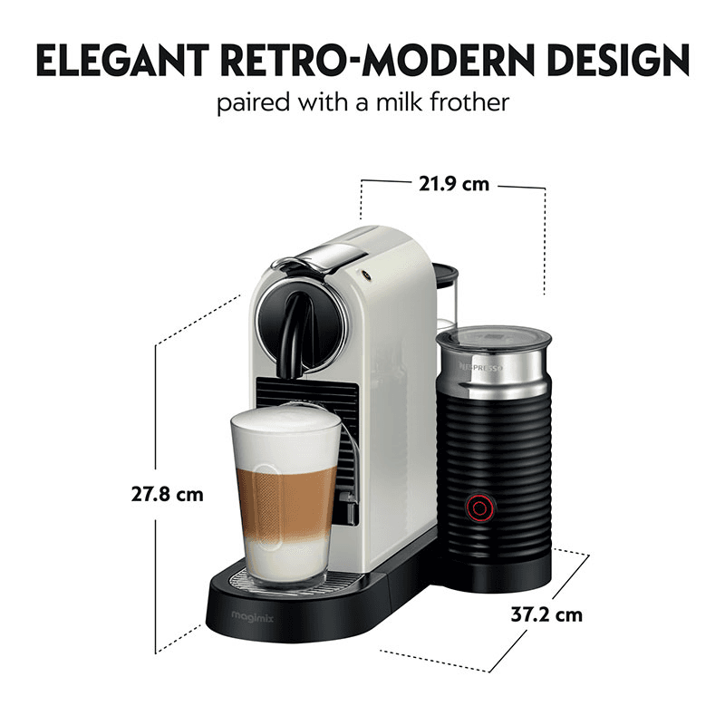 Citiz with Aeroccino Coffee Machine, White