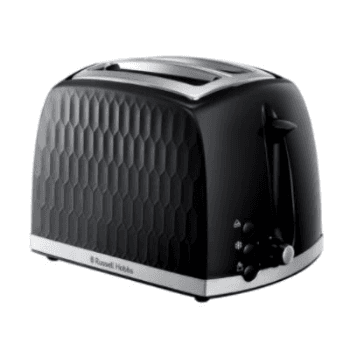 Image showing the Toaster, Honeycomb, 2-Slice, Black product.
