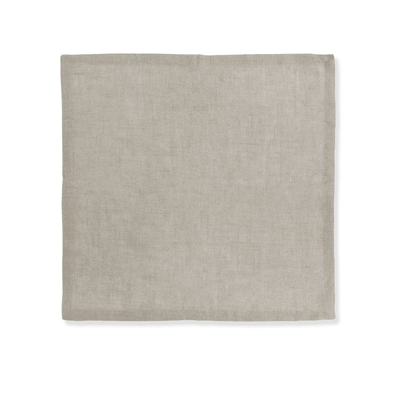 Classic Set of 4 Napkins, 40 x 40cm, Natural