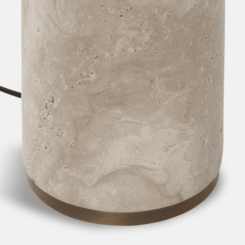 Remi Table Lamp, H35cm, Cream