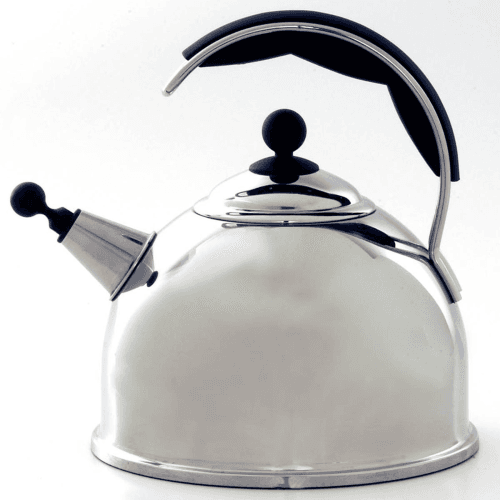 Image showing the Whistling Kettle, Stainless Steel, Silver product.