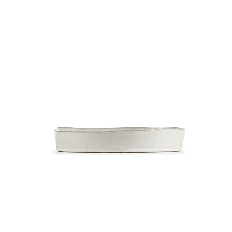 La Mère Set of 2 Deep Plates, D23cm, Off White