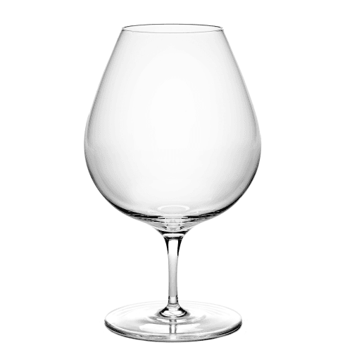 Image showing the Inku Set of 4 red wine glasses, H18 x D11cm, Clear product.