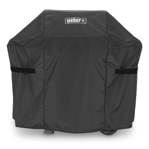 Image showing the Grill cover premium - fits spirit II 200 & spirit E-210, H106.7 x W45.2 x D121.9cm, Black product.
