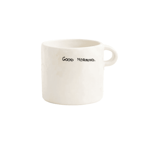 Image showing the Good Morning Mug, 500ml, Black product.