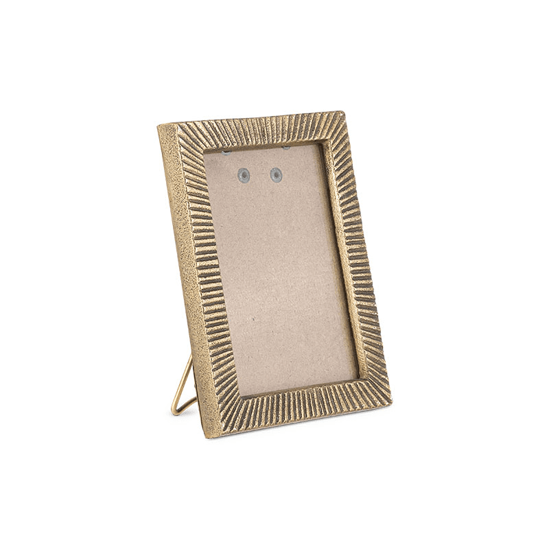 Ranoli Etched Photo Frame, 5 x 7", Antique Brass