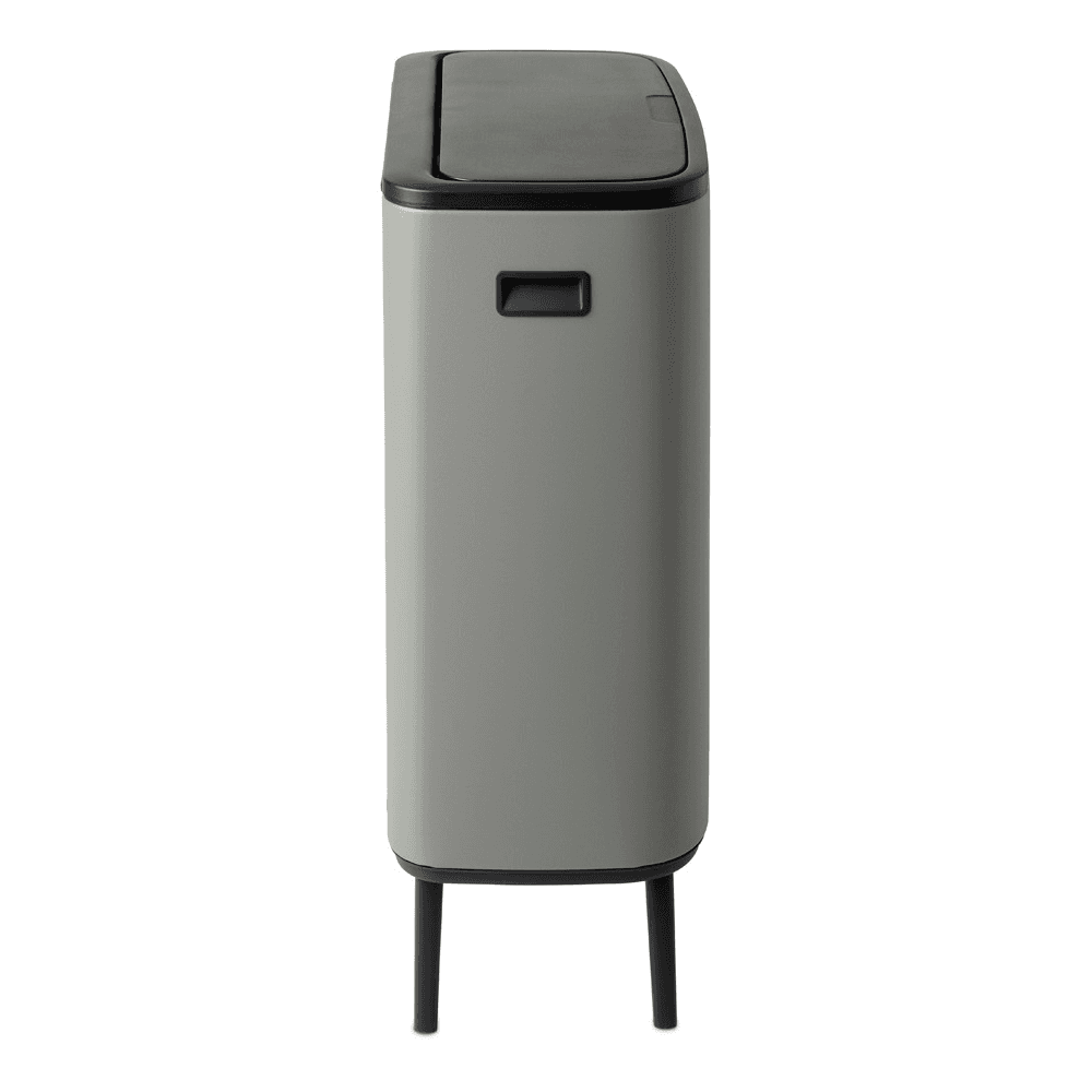 Bo Hi touch bin, 30 litre, Mineral Concrete Grey