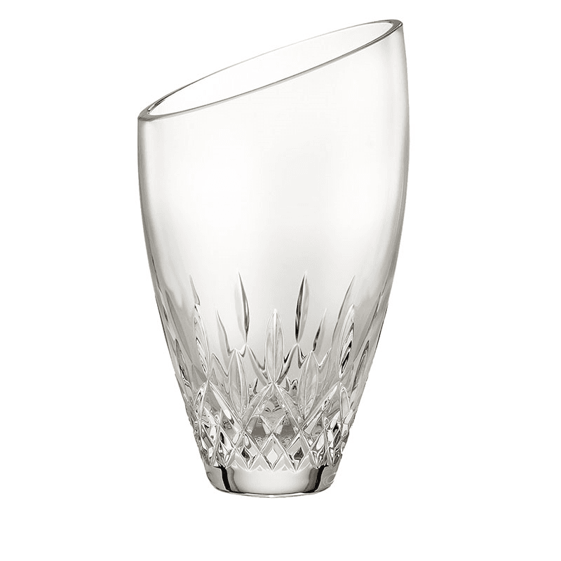 Lismore Essence Angled round vase, 23cm