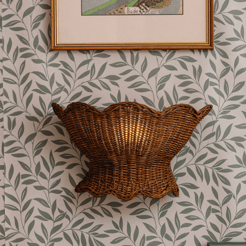 Image showing the Anar Wall Light, Teak product.