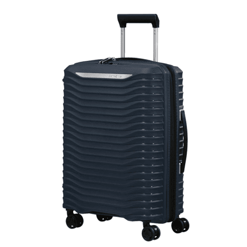 Image showing the Upscape Cabin Suitcase, H55 x L40 x W20/23cm, Blue Nights product.