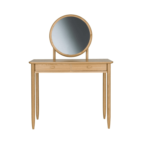 Image showing the Teramo Bedroom dressing table, H139 x W98 x D50cm, Natural product.