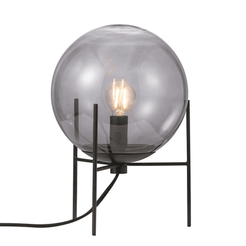 Image showing the Alton Table Lamp, H29cm, Smoke product.